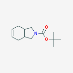 Structure of tert-butyl 1,3,3a,4,7,7a-hexahydroisoindole-2-carboxylate