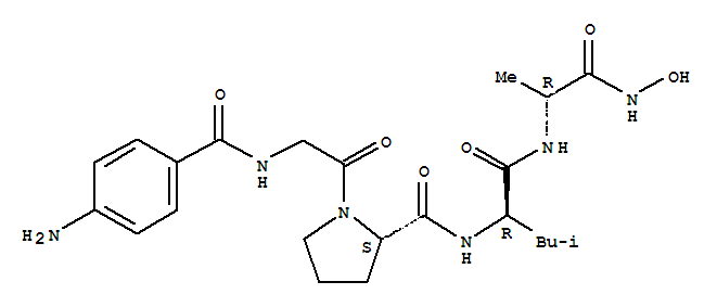 Structure of MMP INHIBITOR I
