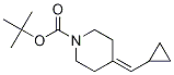tert-Butyl 4-(cyclopropylMethylene)piperidin-1-carboxylate结构式