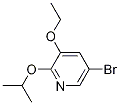 Structure of 5-broMo-3-ethoxy-2-isopropoxypyridine