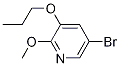 5-broMo-2-Methoxy-3-propoxypyridine结构式