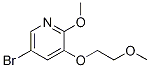 Structure of 5-broMo-2-Methoxy-3-(2-Methoxyethoxy)pyridine