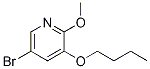 Structure of 5-broMo-3-butoxy-2-Methoxypyridine