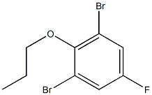Structure of 1,3-DibroMo-5-fluoro-2-propoxybenzene