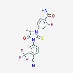Structure of N-desMethyl EnzalutaMide