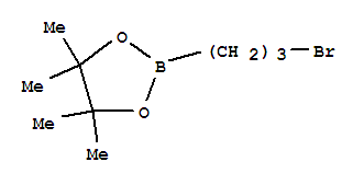 Structure of 2-(3-Bromopropyl)-4,4,5,5-tetramethyl-1,3,2-dioxaborolane