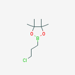 Structure of 6-Chloropropyl-1-boronic acid pinacol ester
