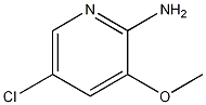 Structure of 2-Amino-5-chloro-3-methoxypyridine