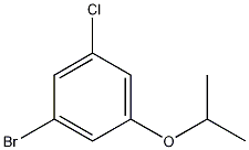 Structure of 1-Bromo-3-chloro-5-isopropoxybenzene