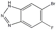 Structure of 6-Bromo-5-fluoro-1H-benzo[d][1,2,3]triazole