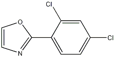 Structure of 2-(2,4-Dichlorophenyl)oxazole