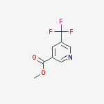 Structure of Methyl 5-(trifluoroMethyl)nicotinate