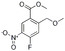 Structure of 4-Fluoro-2-(methoxymethyl)-5-nitro-benzoic acid methyl ester