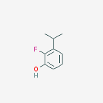 Structure of 2-fluoro-3-isopropylphenol