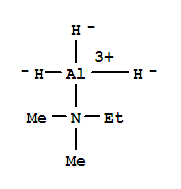 Chemical structure of ALANE-DIMETHYLETHYLAMINE COMPLEX