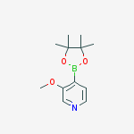 Structure of 3-Methoxy-4-pyridineboronic acid pinacol ester