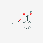 Structure of 2-(cyclopropyloxy)Benzoic acid