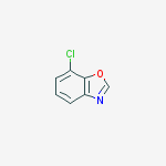 7-Chloro-1,3-benzoxazole结构式