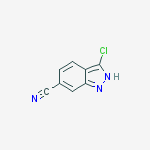 Chemical structure of 1H-Indazole, 4-chloro-