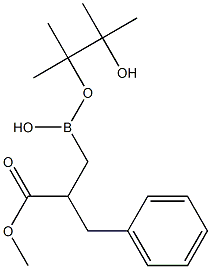Structure of 2-Benzyl-3-methoxy-3-oxopropylboronic acid Pinacol Ester