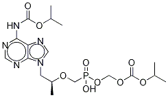 Structure of Mono-POC Tenofovir 6-Isopropyl CarbaMate
(Mixture of DiastereoMers)