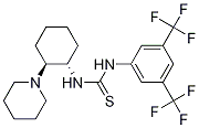 N-[3,5-bis(trifluoroMethyl)phenyl]-N'-[(1S,2S)-2-(1-piperidinyl)cyclohexyl]-Thiourea结构式