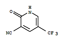 Structure of 2-hydroxy-5-trifluoromethyl-nicotinonitrile