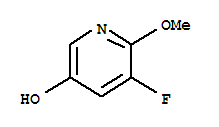 Structure of 3-Pyridinol,5-fluoro-6-methoxy-