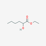 Structure of ETHYL DL-2-HYDROXYCAPROATE
