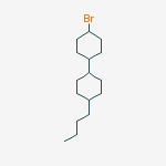 Structure of (trans,trans)-4-broMo-4'-pentyl-1,1'-Bicyclohexane