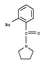 Structure of (2-BROMOPHENYL)(PYRROLIDIN-1-YL)METHANONE