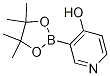 3-(4,4,5,5-四甲基-1,3,2-二氧杂环戊硼烷-2-基)吡啶-4-醇结构式