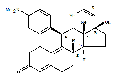 Structure of Aglepristone