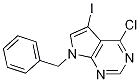 Structure of 7-Benzyl-4-chloro-5-iodo-7H-pyrrolo[2,3-d]pyriMidine
