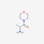 1-Propanone, 2-amino-1-(4-morpholinyl)-结构式