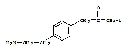 Structure of TERT-BUTYL [4-(2-AMINO-ETHYL)-PHENYL]-ACETATE