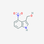 Structure of (4-Nitro-1H-indol-3-yl)methanol