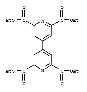 Structure of [4,4-BIPYRIDINE]-2,2,6,6-TETRACARBOXYLIC ACID TETRAETHYL ESTER