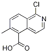 Structure of 1-Chloro-6-methylisoquinoline-5-carboxylicacid