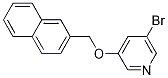 Structure of 3-((naphthalen-6-yl)methoxy)-5-bromopyridine