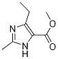 Structure of methyl 4-ethyl-2-methyl-1H-imidazole-5-carboxylate