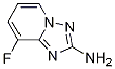 8-fluoro-[1,2,4]triazolo[1,5-a]pyridin-2-amine结构式
