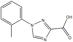 Structure of 1-o-tolyl-1H-1,2,4-triazole-3-carboxylic acid