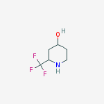 2-(Trifluoromethyl)piperidin-4-ol结构式