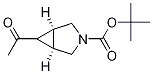 Structure of Cis-tert-butyl6-acetyl-3-azabicyclo[3.1.0]hexane-3-carboxylate