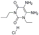 Structure of 5,6-Diamino-1-ethyl-3-propylpyrimidine-2,4(1H,3H)-dione hydrochloride