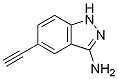 5-ethynyl-1H-indazol-3-amine结构式