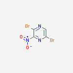 Structure of 2,5-Dibromo-3-nitropyrazine