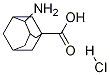 4-氨基金刚烷-1-羧酸盐酸盐结构式