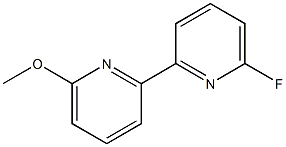Structure of 6-Fluoro-6'-methoxy-2,2'-bipyridine